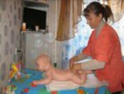 Детский массаж от 1, 5 месяцев