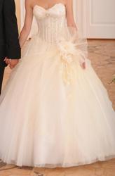 эксклюзивное свадебное платье Ванесса 3 (коллекция Оксаны Мухи)