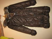 Пальто зимнее для девочки 11-12 лет